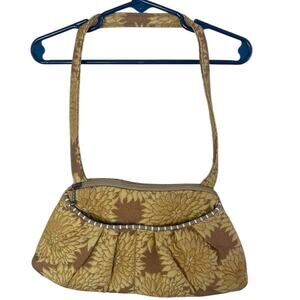 MARUCA Women’s Yellow Floral Handbag Purse